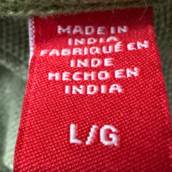 Izod men’s large green short sleeve polo - Picture 6 of 7